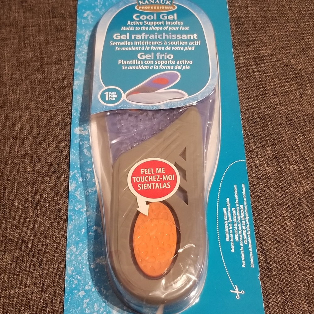 Kanauk Professional Cool Gel Active Support Insole
